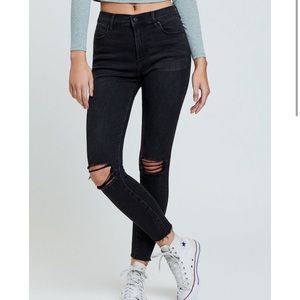 PacSun black high rise jeggings